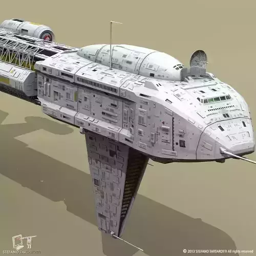 Spaceship 3D model