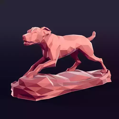 Dog Statue - 3D Print Ready