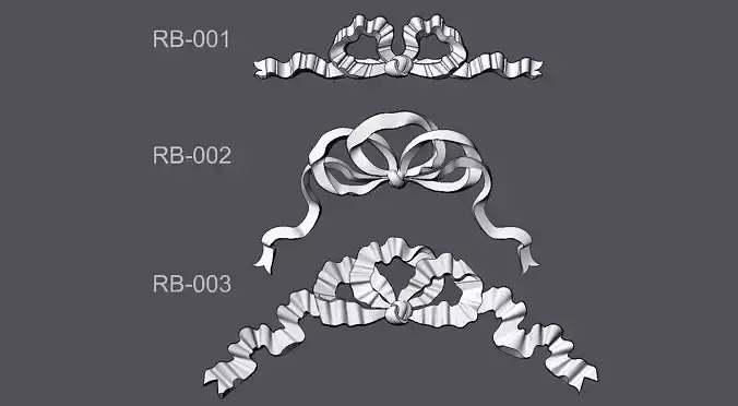 Ribbons RB-001 RB-002 RB-003