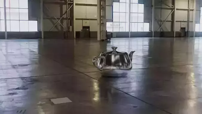 HDRI Exhibition Hall  3D model