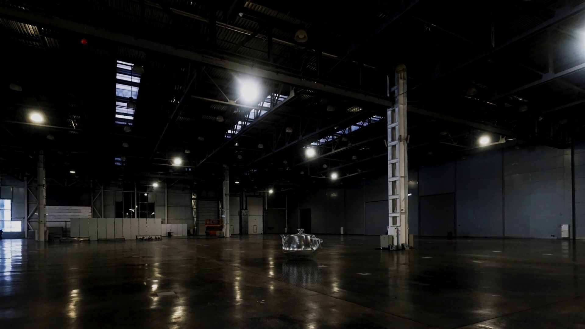 HDRI Exhibition Hall  3D model_4