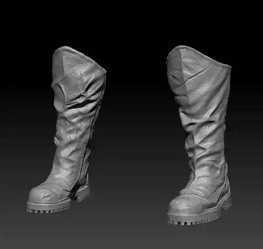 Super Hero Boots 3d model