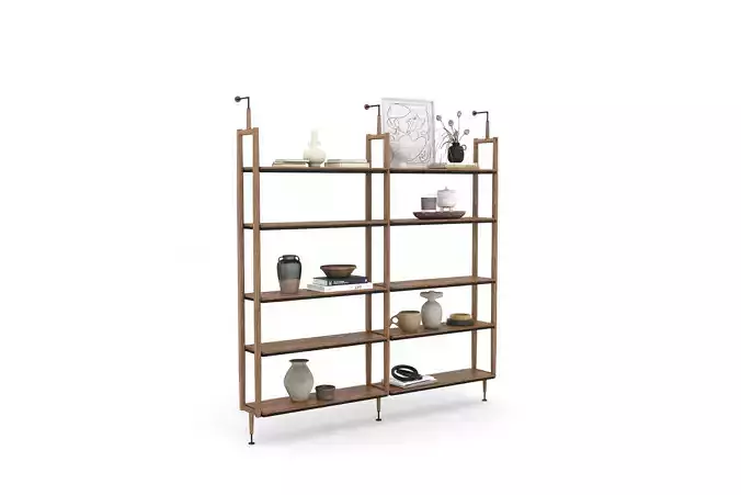 Decorative Shelves with Decoration 