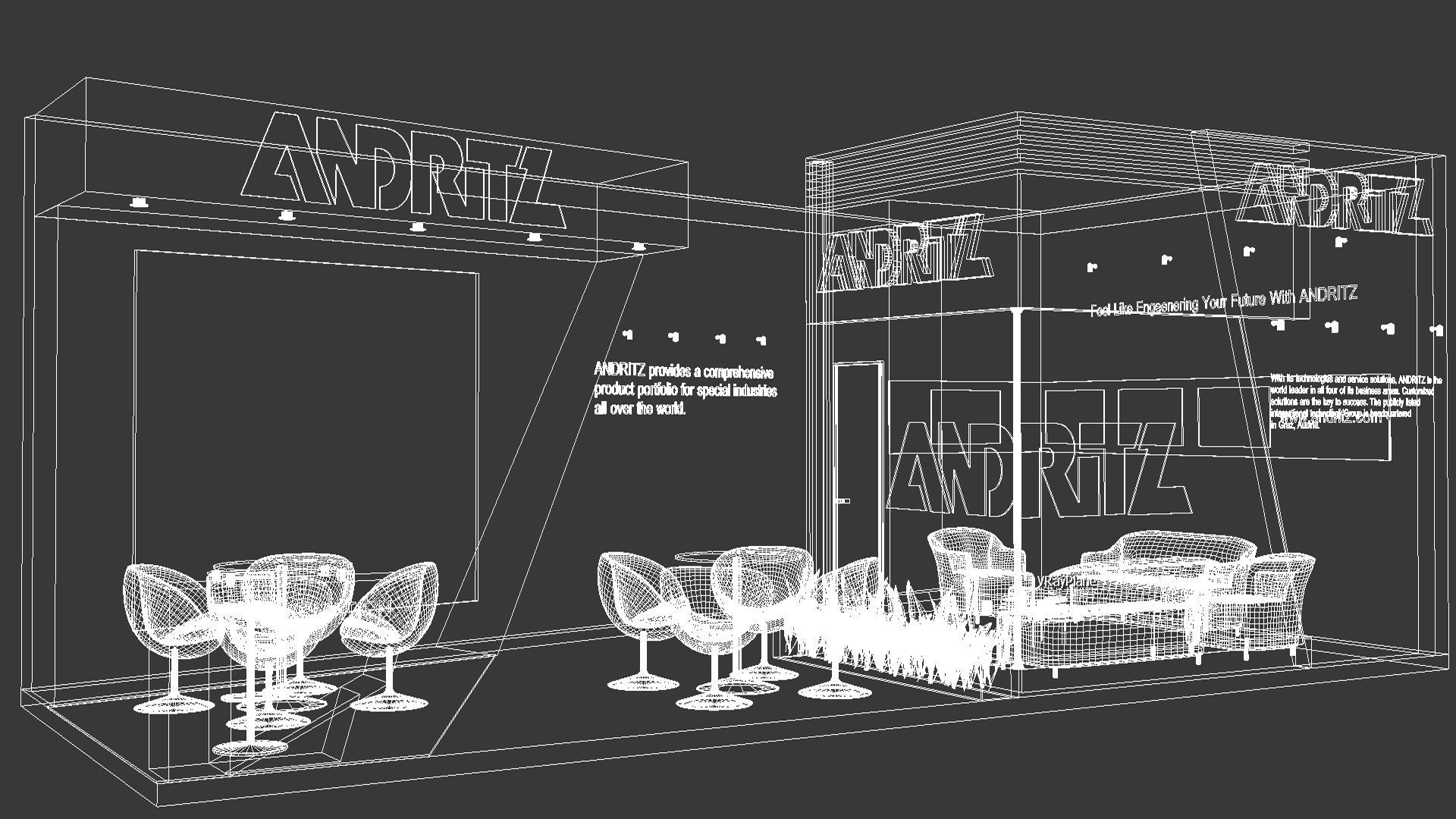 exhibition 3d 3D model_11