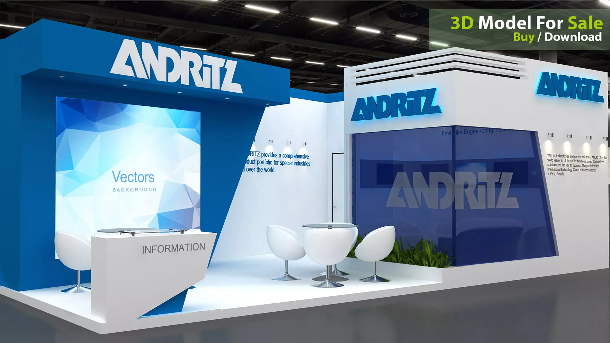exhibition 3d 3D model_0