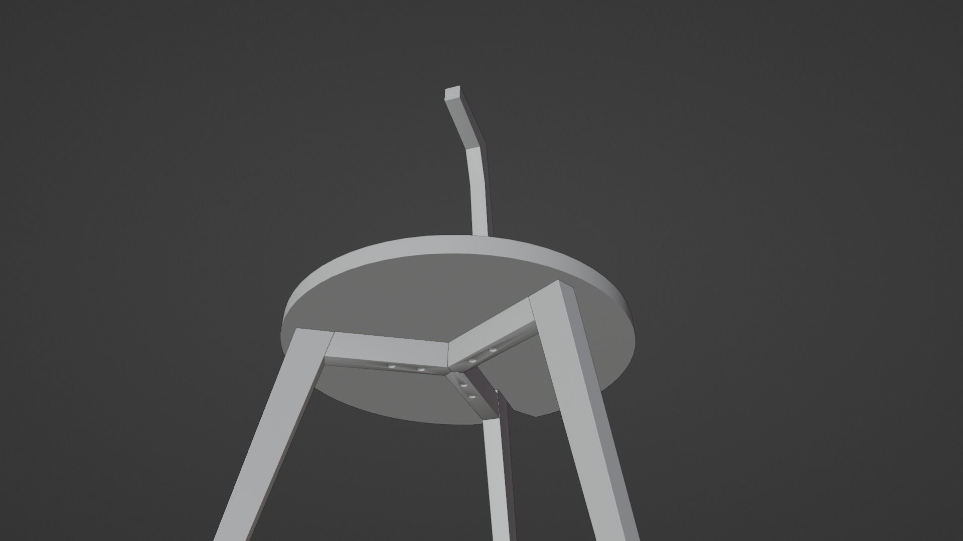 CoffeeTable  Cicognino Table Untextured 3D Model 3D model_1
