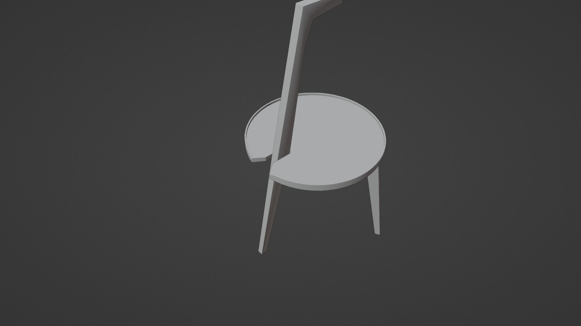 CoffeeTable  Cicognino Table Untextured 3D Model 3D model_3