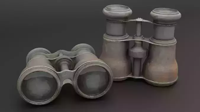 Old military binocular