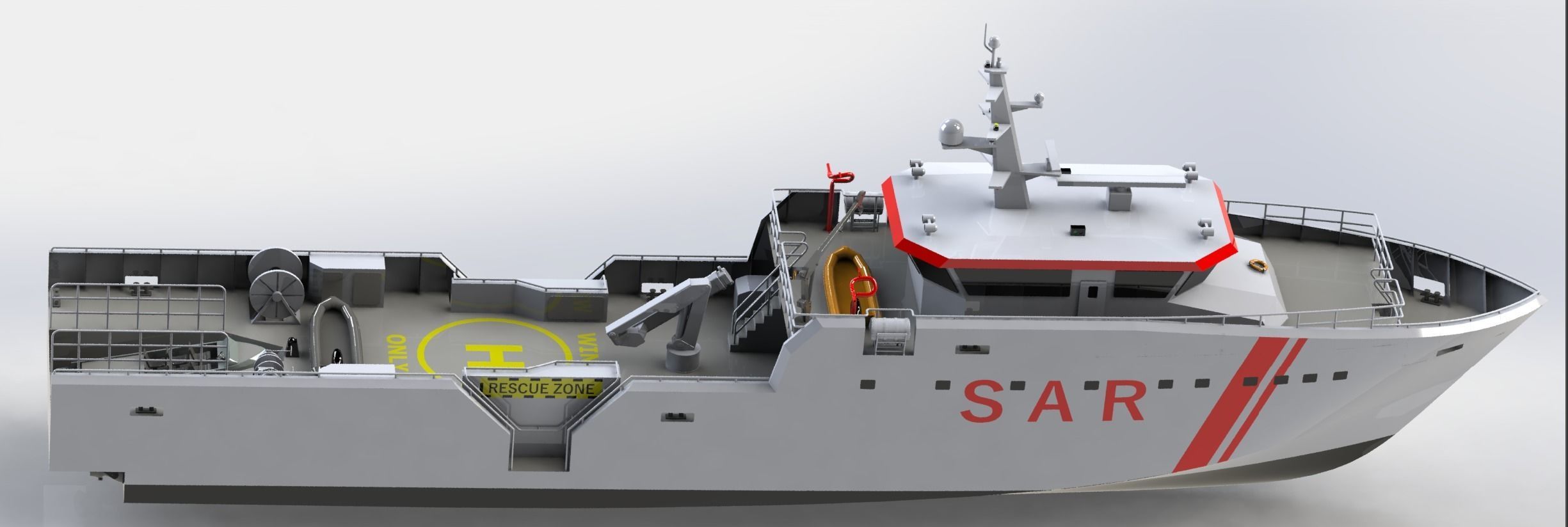 SAR ship 3D model_5