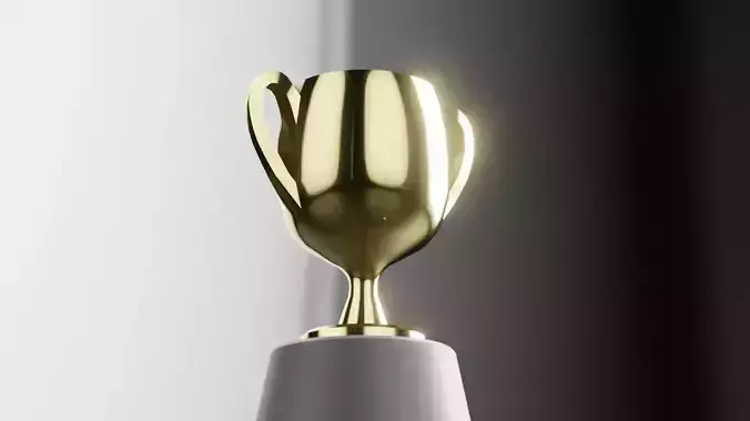Gold Award Trophy