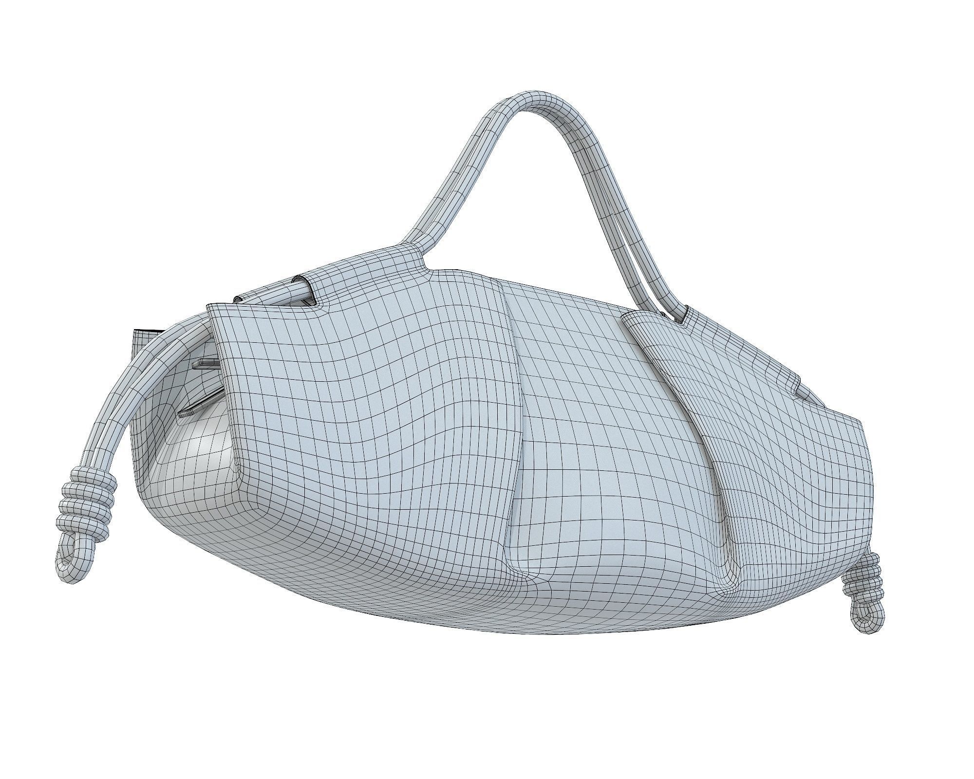 Loewe Paseo Bag Low-poly 3D model_15