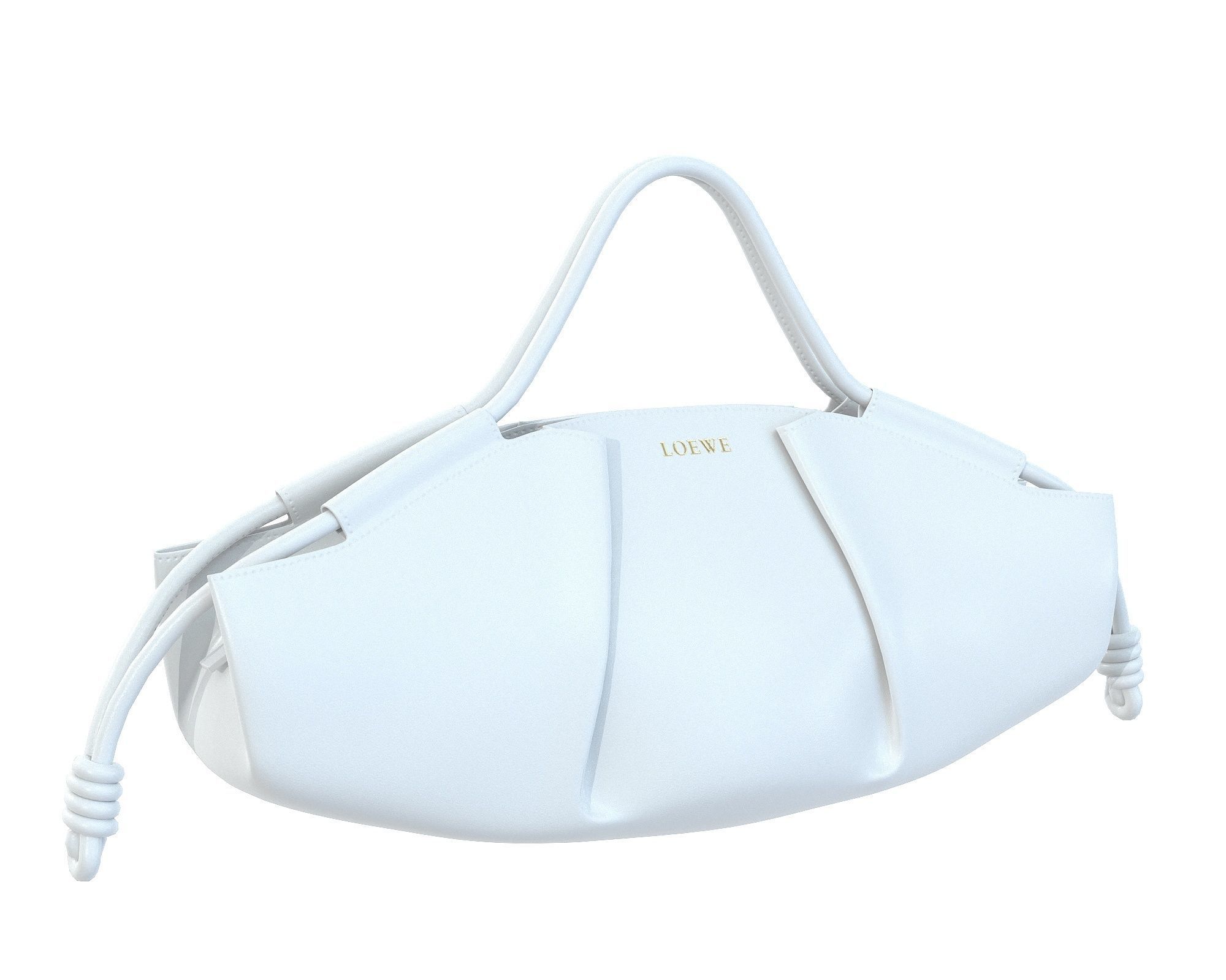 Loewe Paseo Bag Low-poly 3D model_6