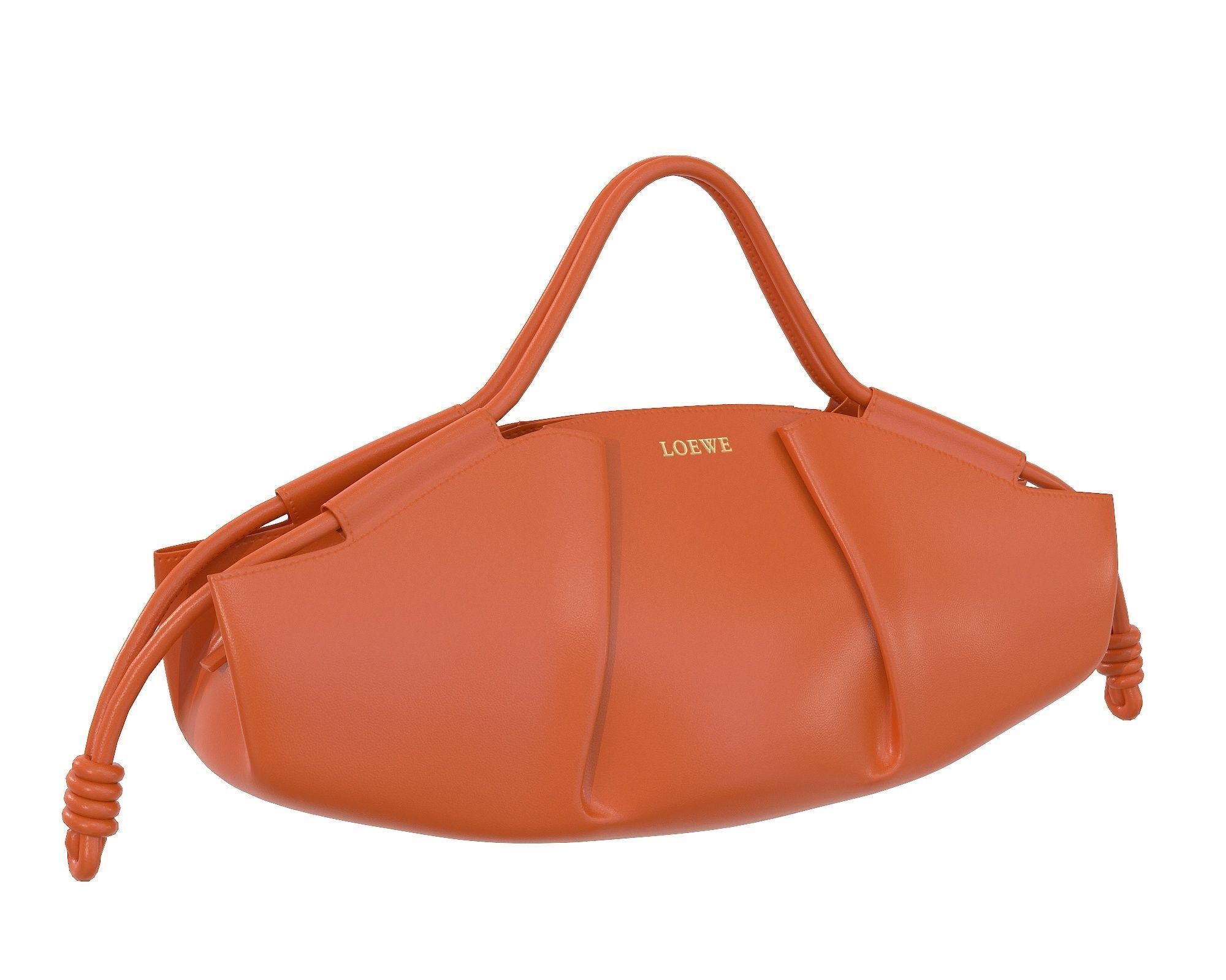 Loewe Paseo Bag Low-poly 3D model_4