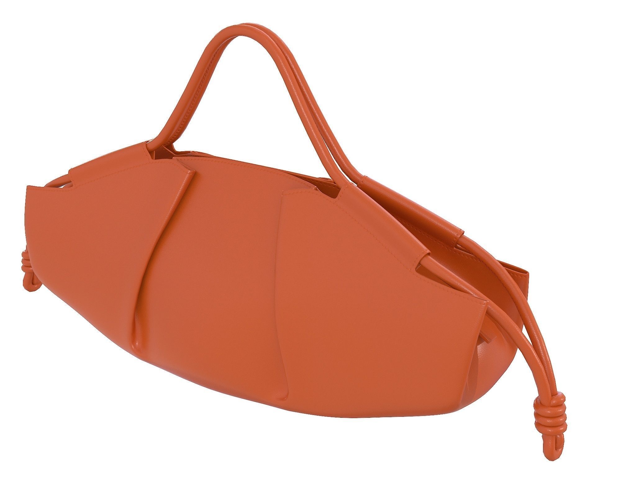 Loewe Paseo Bag Low-poly 3D model_11