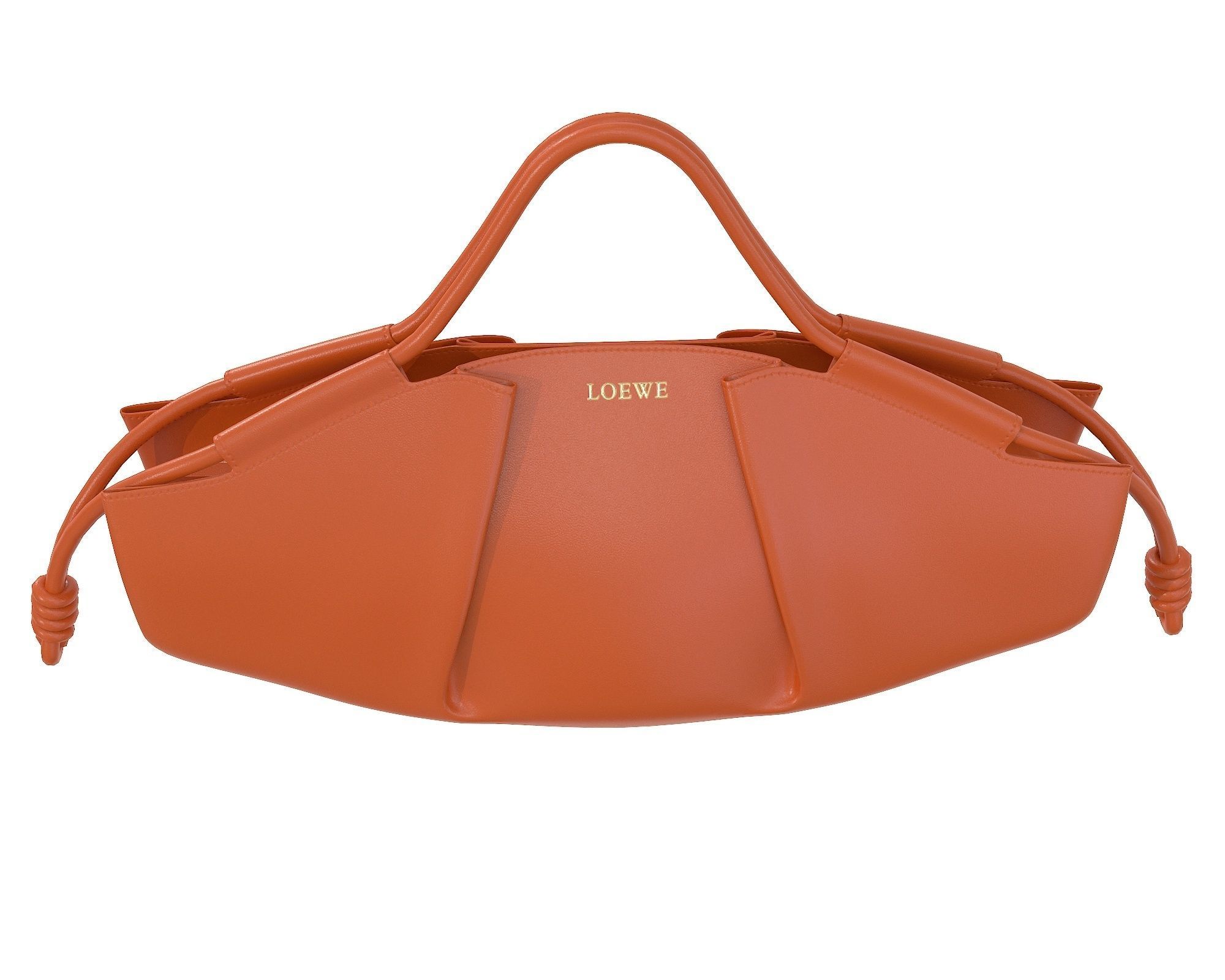 Loewe Paseo Bag Low-poly 3D model_9