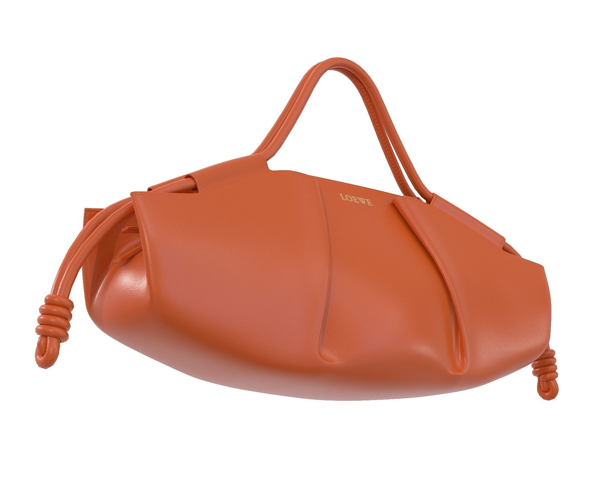 Loewe Paseo Bag Low-poly 3D model_13