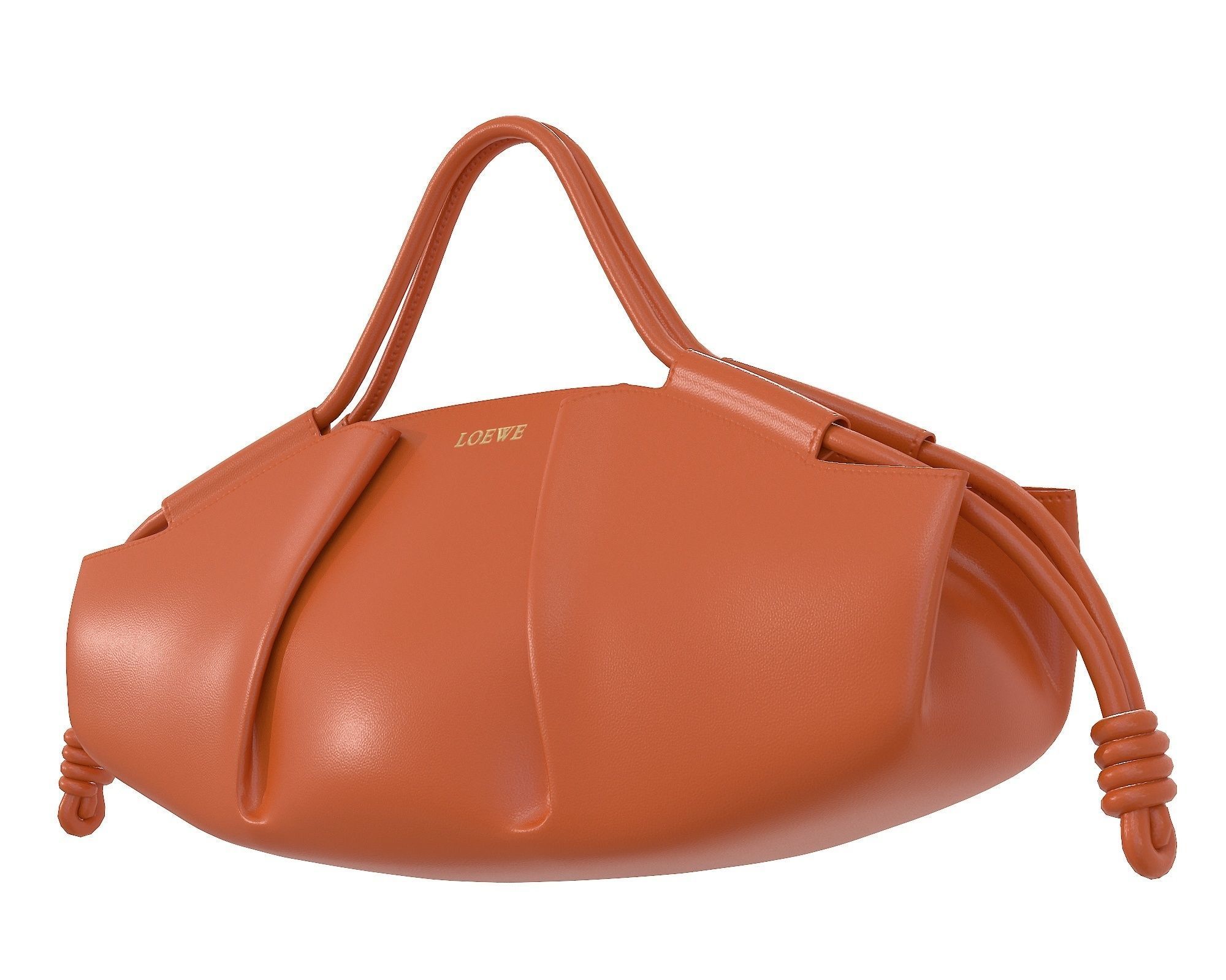 Loewe Paseo Bag Low-poly 3D model_12