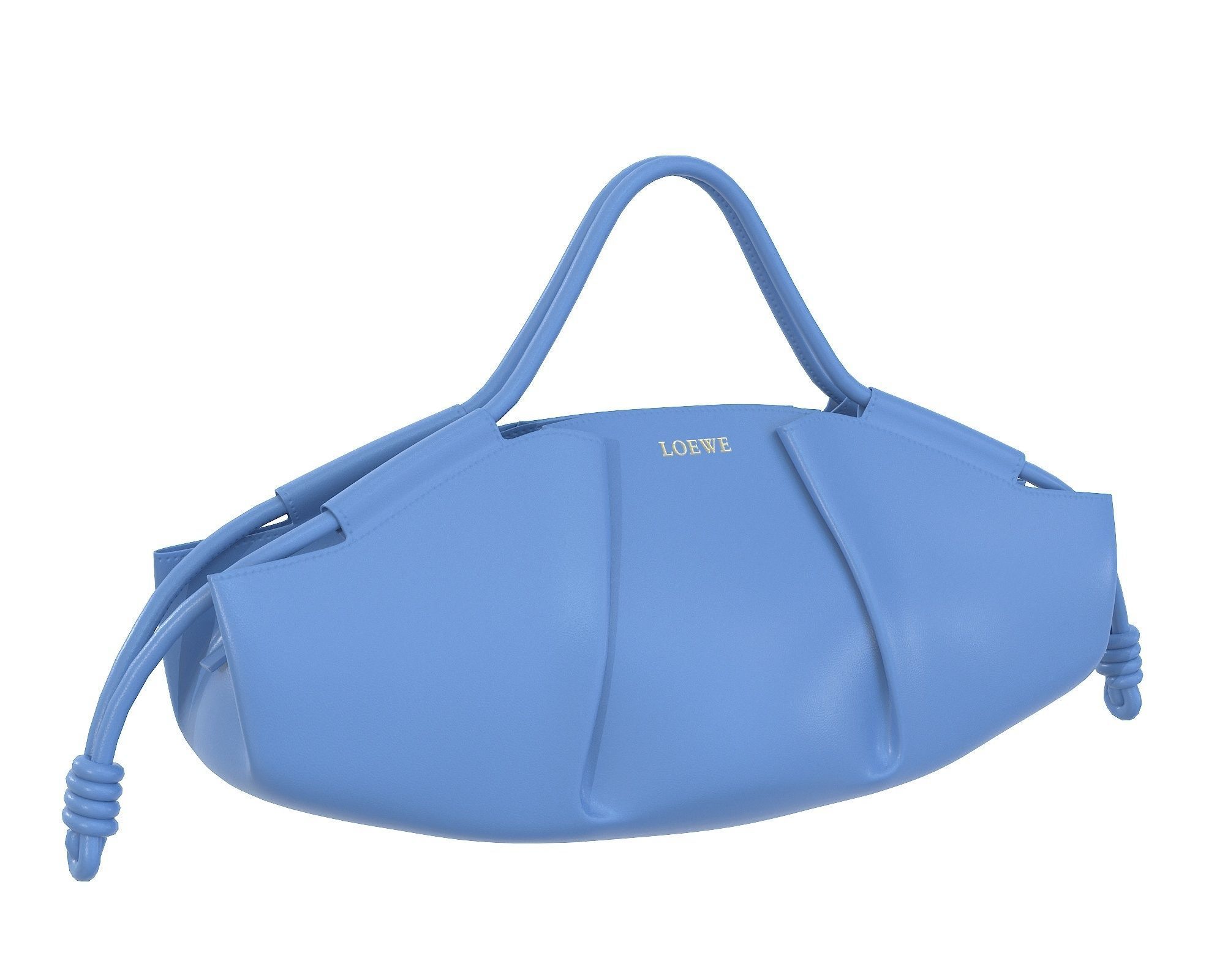 Loewe Paseo Bag Low-poly 3D model_2