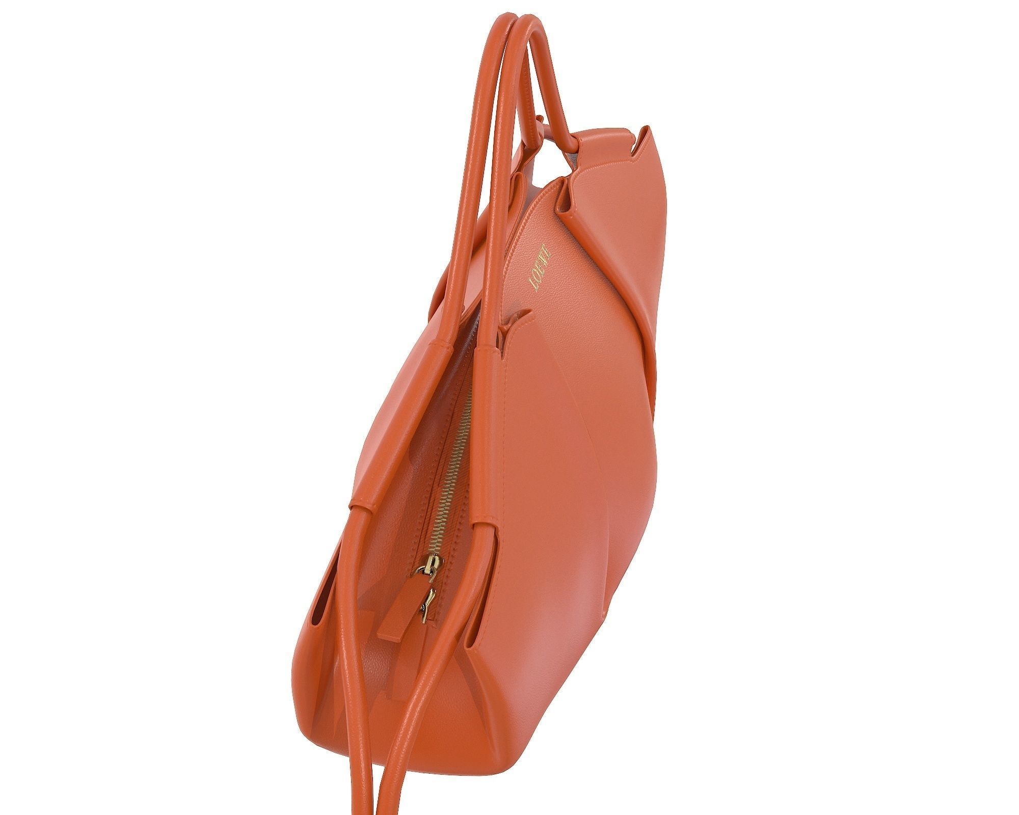 Loewe Paseo Bag Low-poly 3D model_10