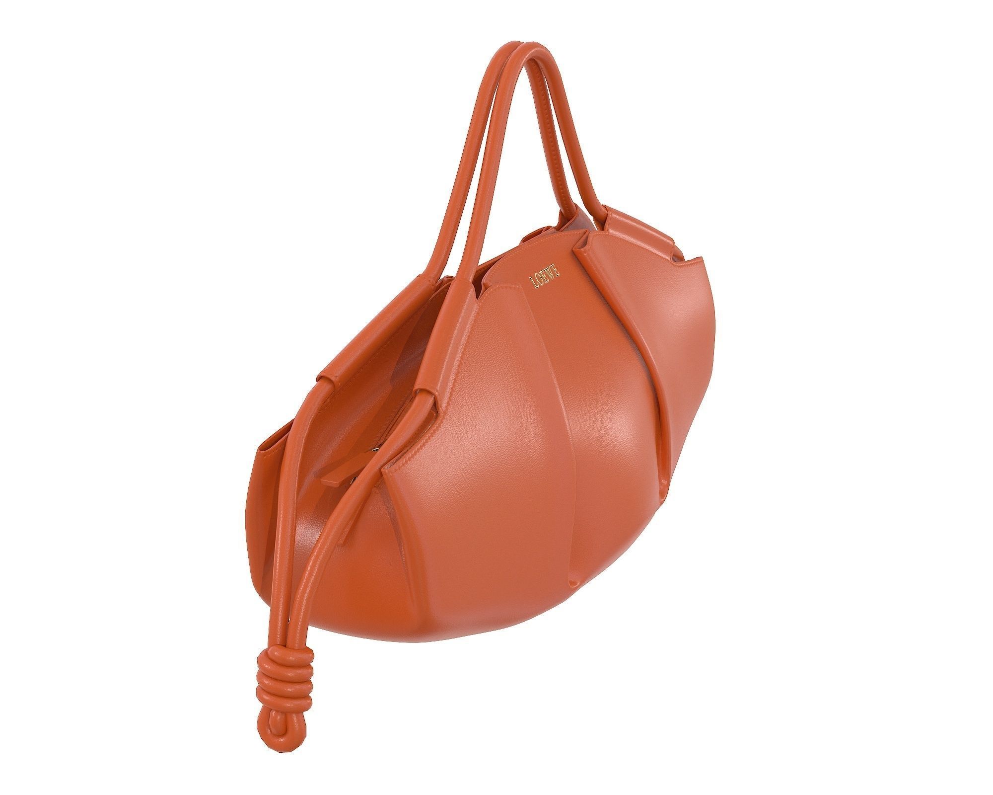 Loewe Paseo Bag Low-poly 3D model_8