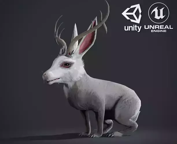 Undead Rabbit - Jackalope