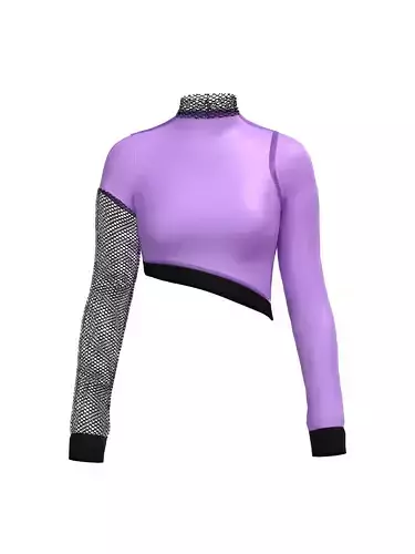  Female mesh log sleeve 3D model