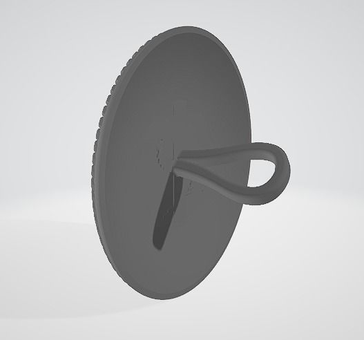 Marine Anchor pin 3D print model_2