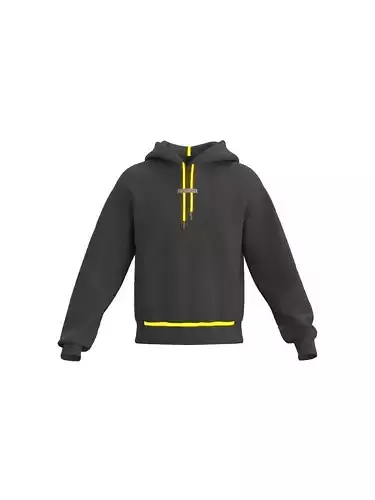 Male neon hoodie