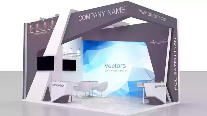 exhibition 3D model