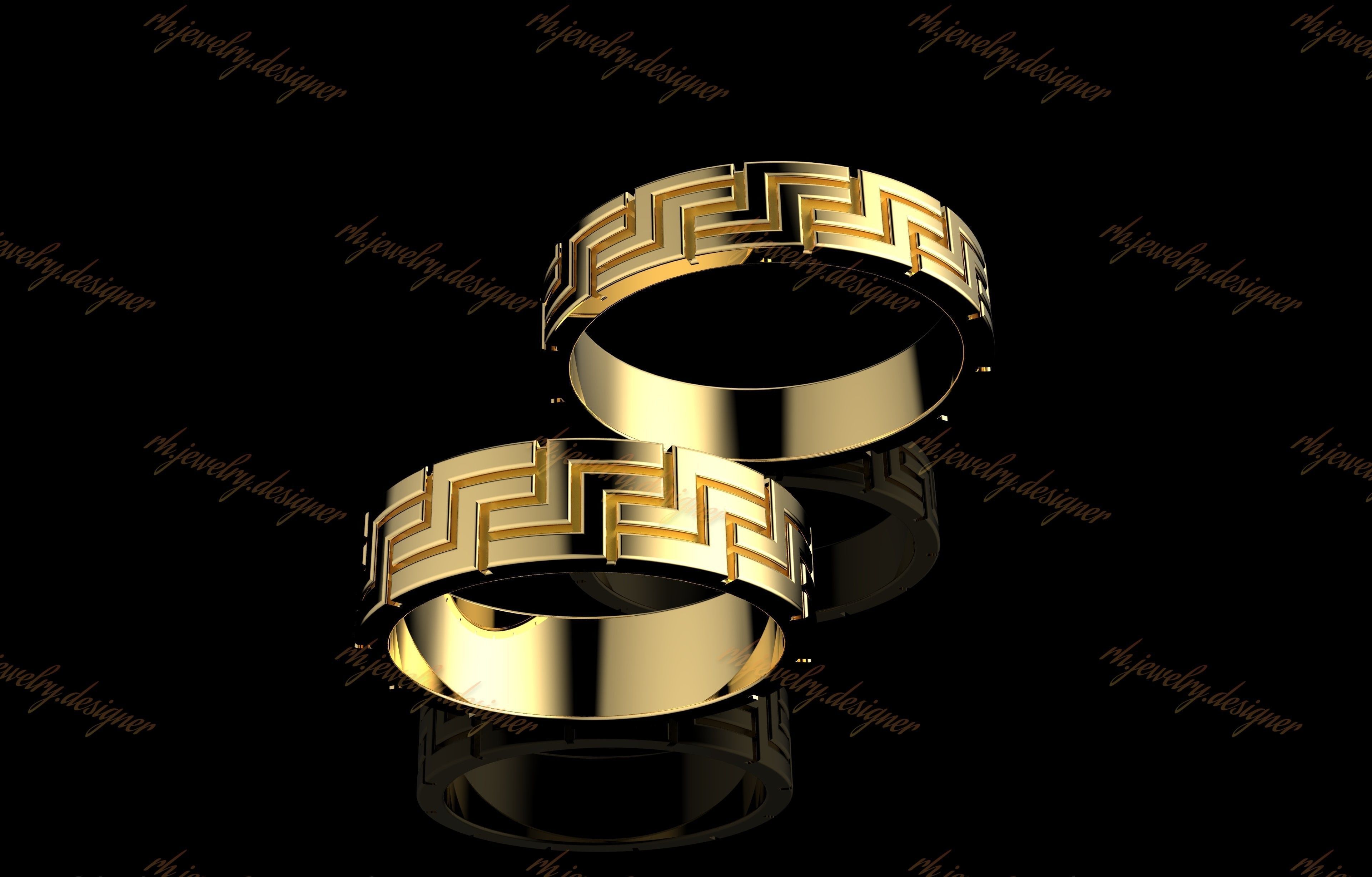 Gold N1092 3D print model_1