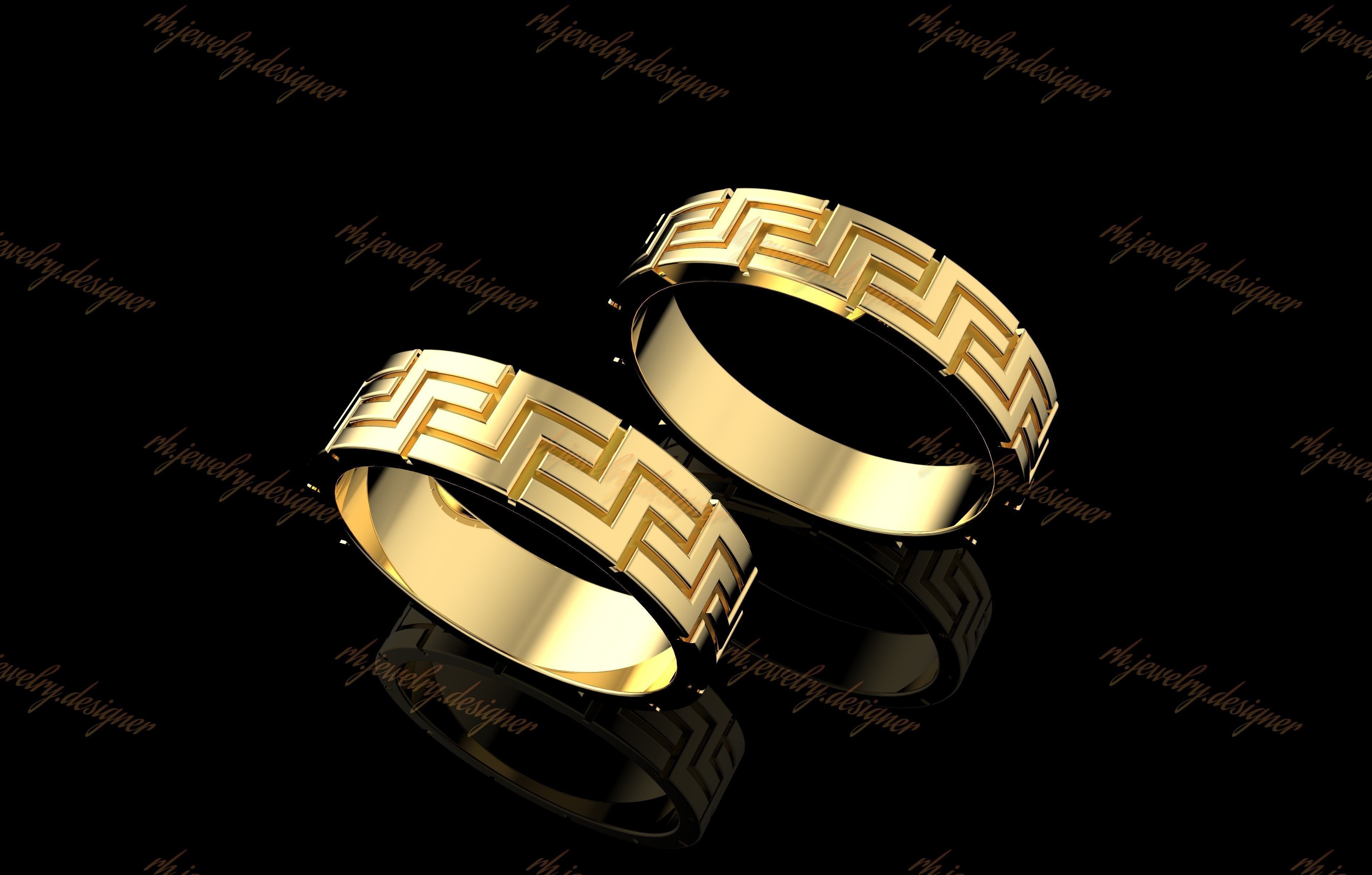 Gold N1092 3D print model_5