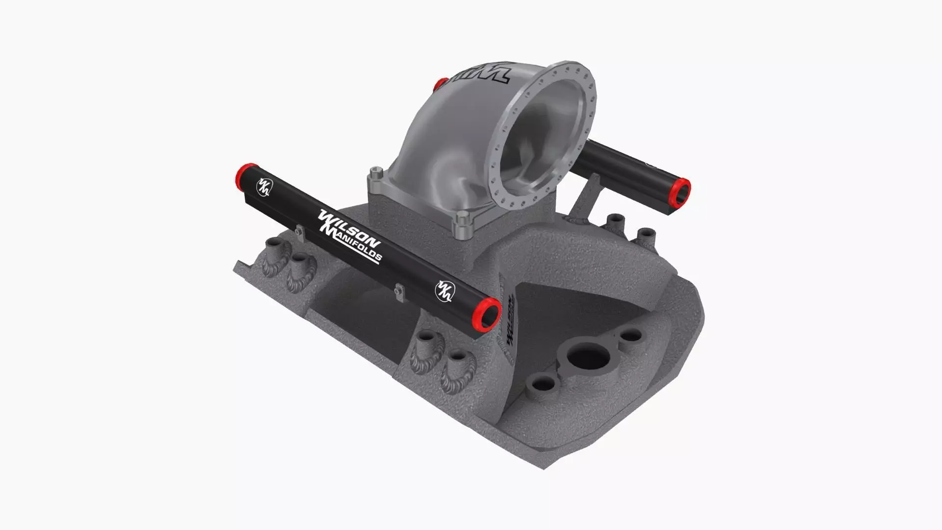 Wilson ProFiler intake manifold Low-poly 3D model_0