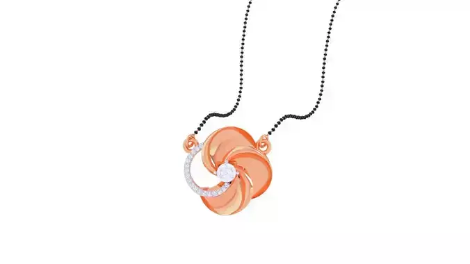 Flower Light Weight Diamond Necklace renders 3dm stl details 