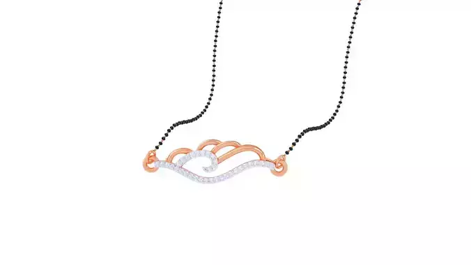 Light Weight Diamond Necklace renders 3dm stl details 