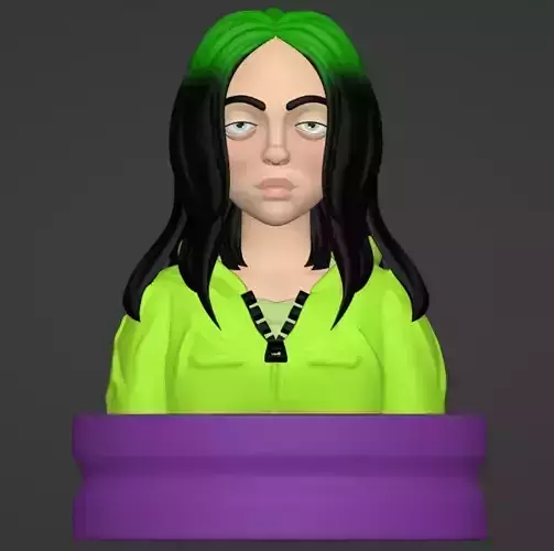 Billie Eilish 3D print model