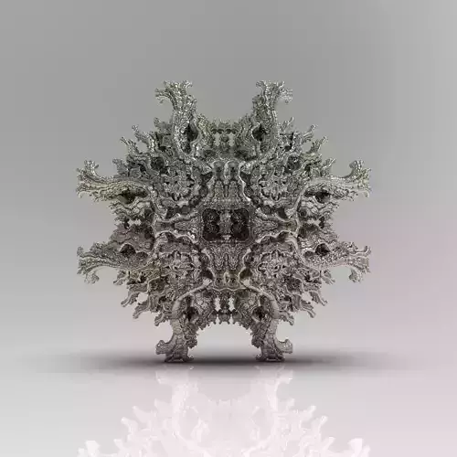 Fractal Kleinian - 4 fold