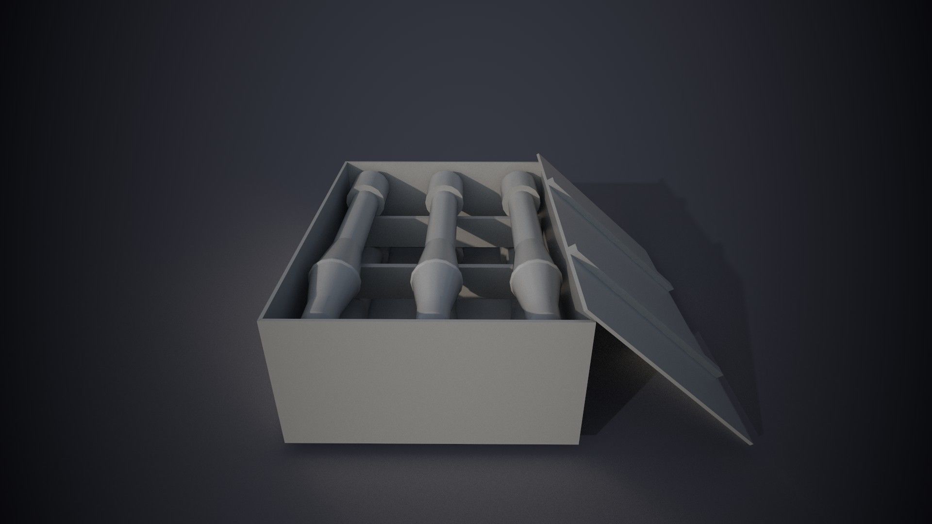 sdkfz301 Borgward IV panzerjager Wanze Tank destroyer Low-poly 3D model_8