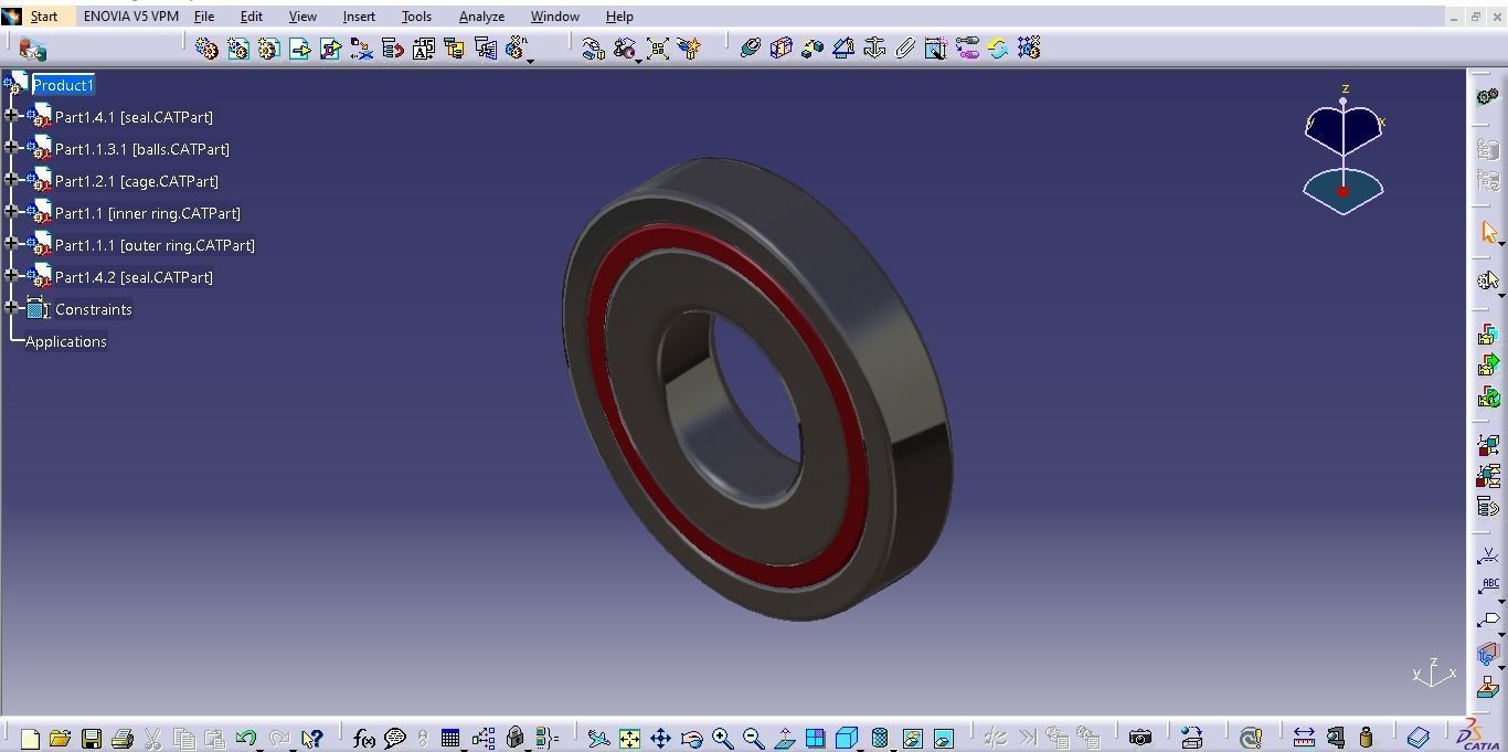 Bearing 3D model_4