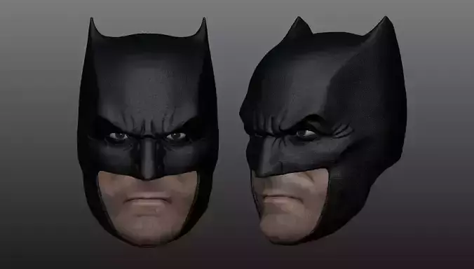 Batman Justice League - Headsculpt one12