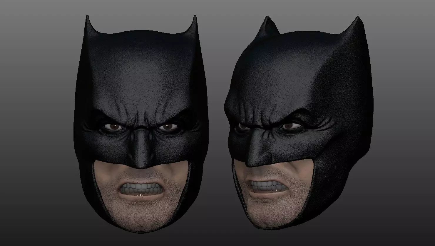 Batman Justice League - Headsculpt one12 3D print model