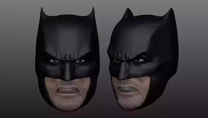 Batman Justice League - Headsculpt one12