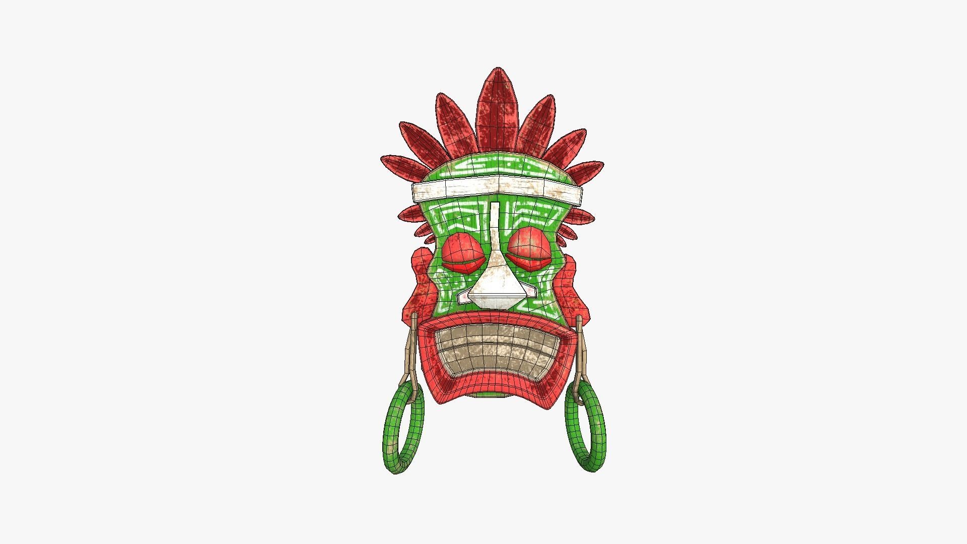 10 Tribal Masks AJ Collection - Costume Character Design _64