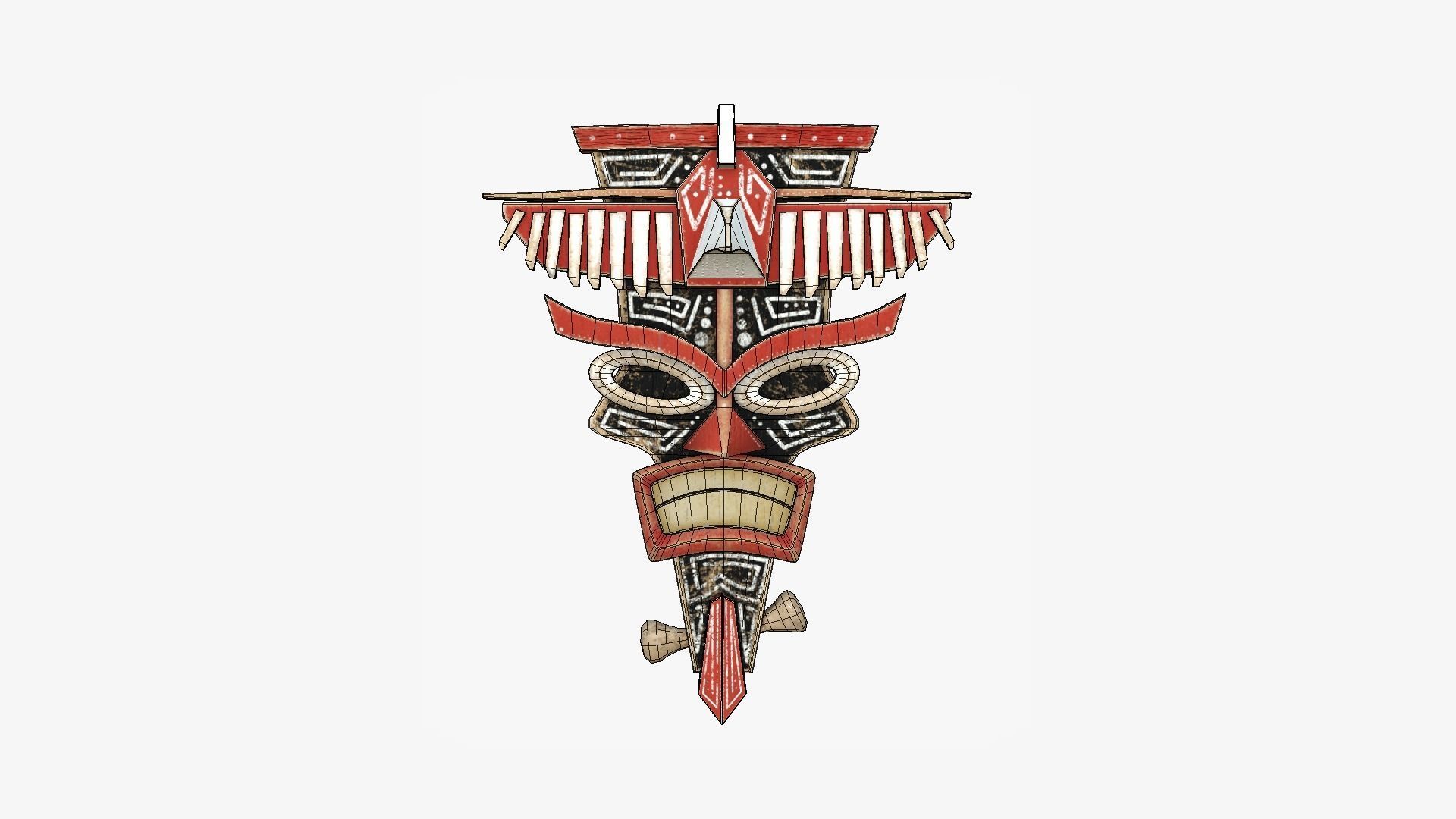 10 Tribal Masks AJ Collection - Costume Character Design _63