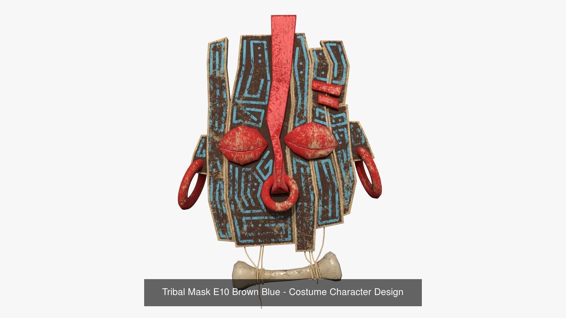 10 Tribal Masks AJ Collection - Costume Character Design _5