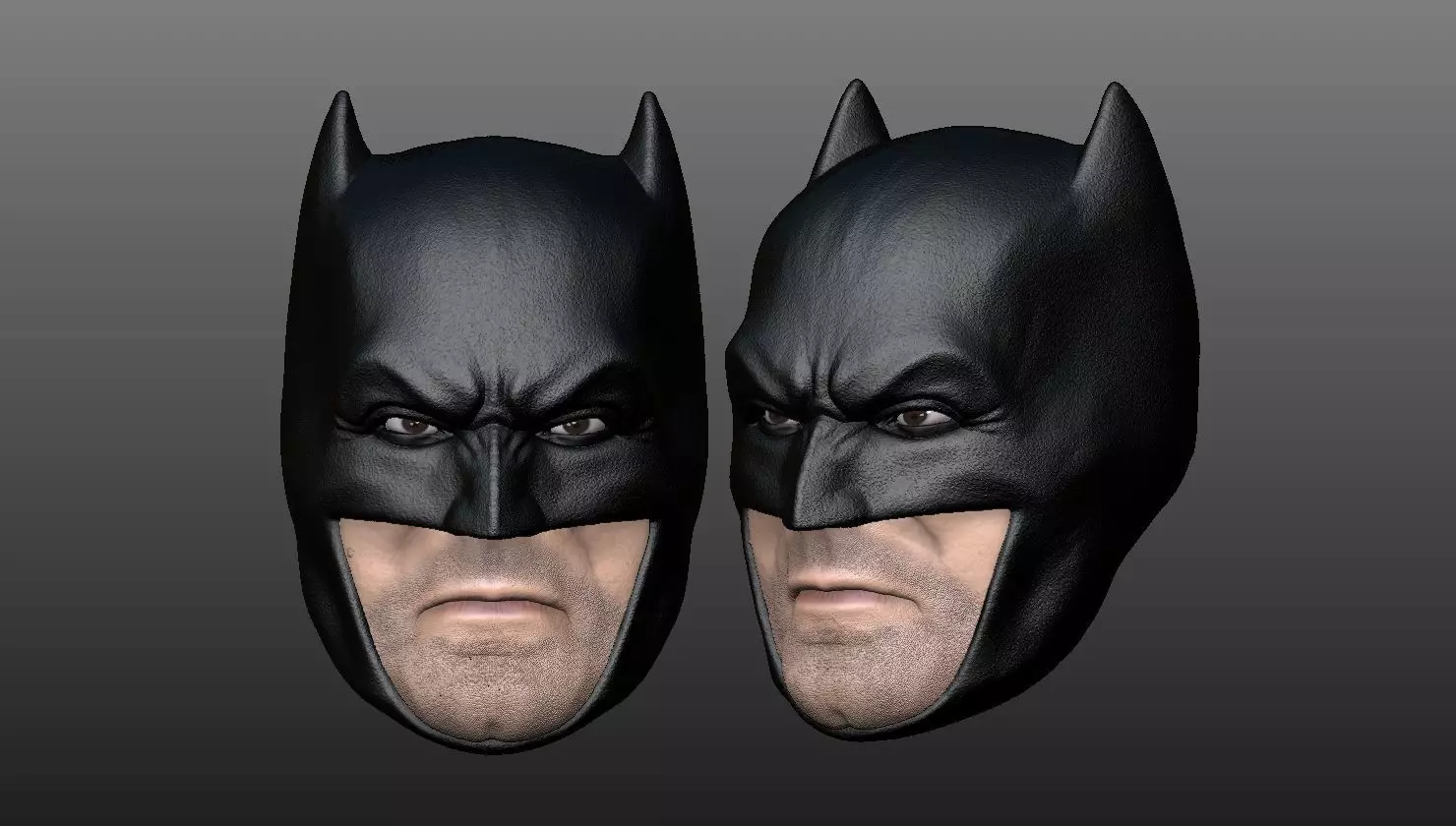 Batman BvS - Headsculpt  3D print model_0