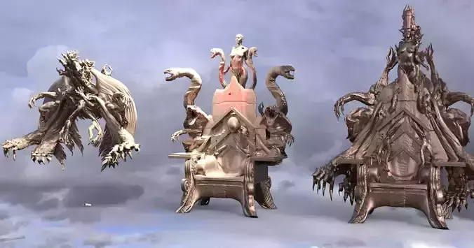 Halloween ivy Thrones