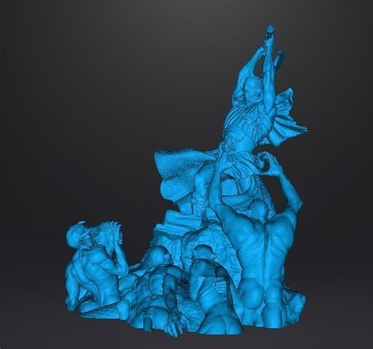 DEALER OF DEATH FIGURE STATUE DIORAMA MODEL FANTASY COLLECTIBLE 3D print model_10