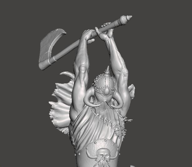 DEALER OF DEATH FIGURE STATUE DIORAMA MODEL FANTASY COLLECTIBLE 3D print model_6