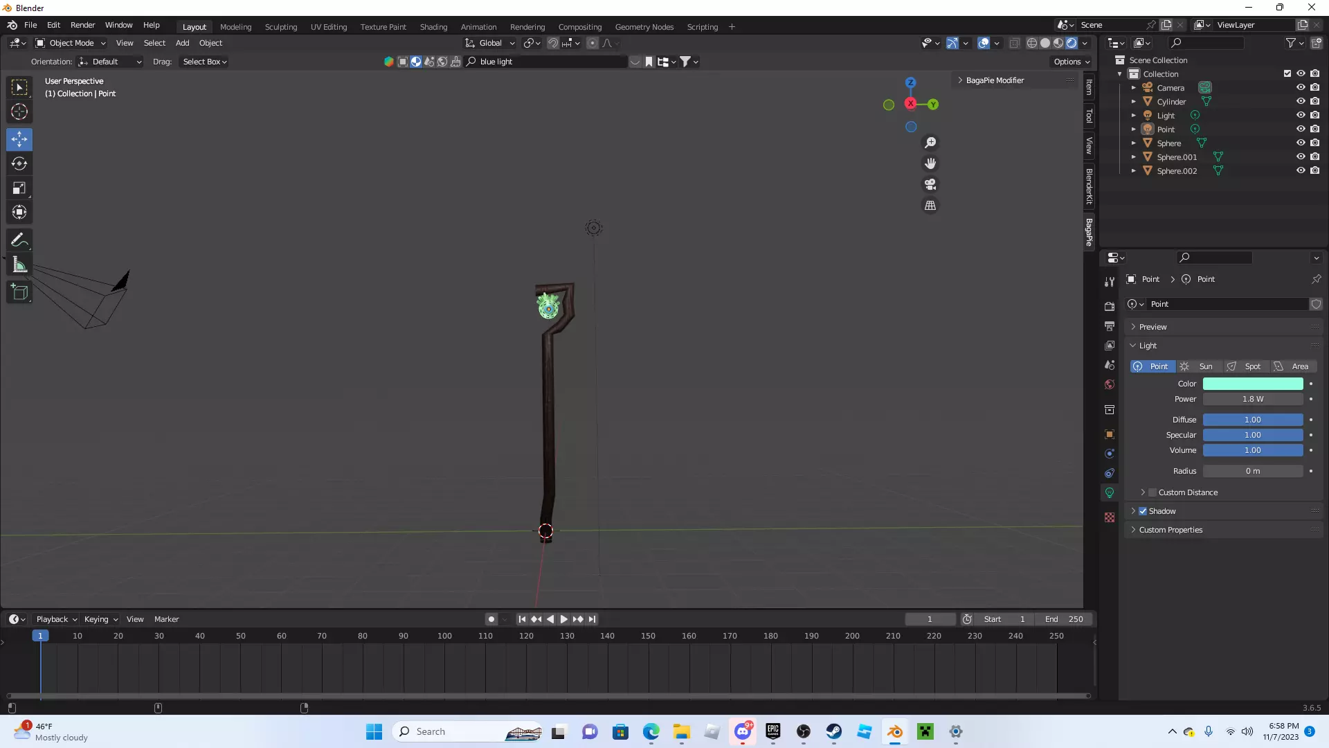 chefkin tezzo staff from total chaos unfold 3D model_0