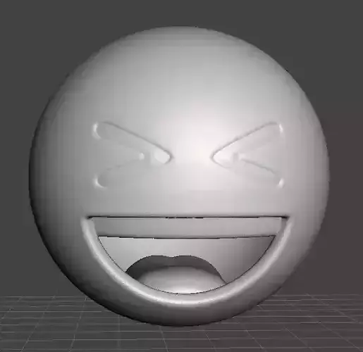 EMOJI SMILING FIGURE MODEL FOR 3D PRINTING 3D print model